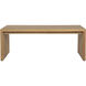 Viga 48 X 28 inch Natural Outdoor Coffee Table